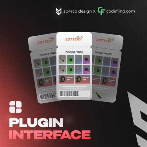 Plugins categorized as lottery .